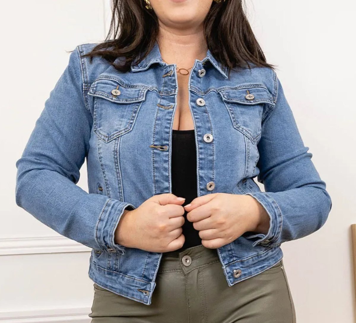Veste en jean Zoé - ElviElvi