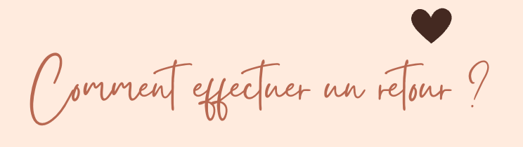 🚚 Comment effectuer un retour ? - Elvi