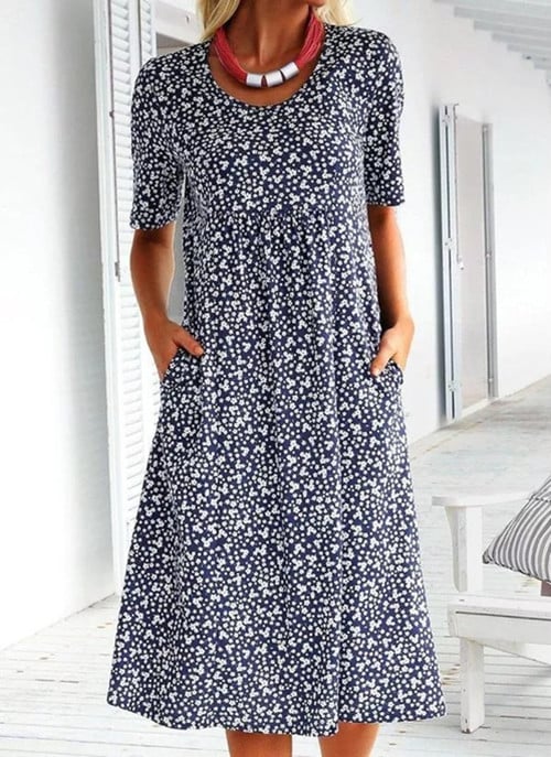 Melena - Floral Printed Dress