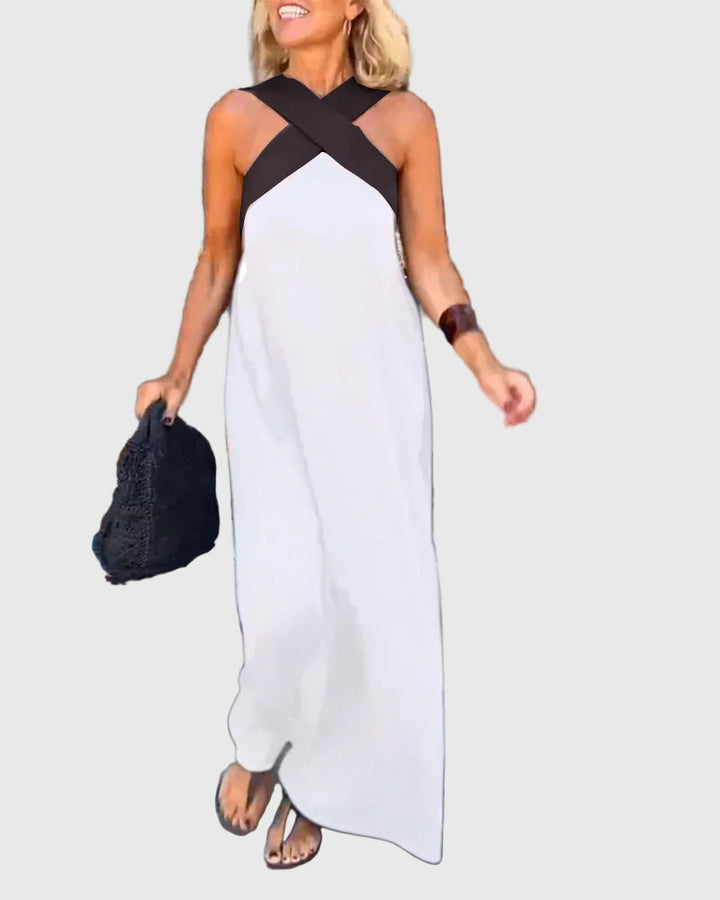 Elena | Gracefully Flowing Elegant Maxi Dress