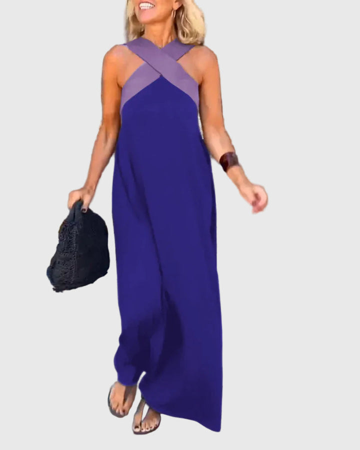 Elena | Gracefully Flowing Elegant Maxi Dress