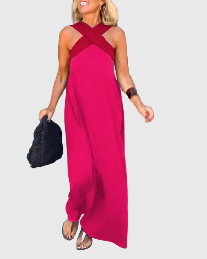 Elena | Gracefully Flowing Elegant Maxi Dress