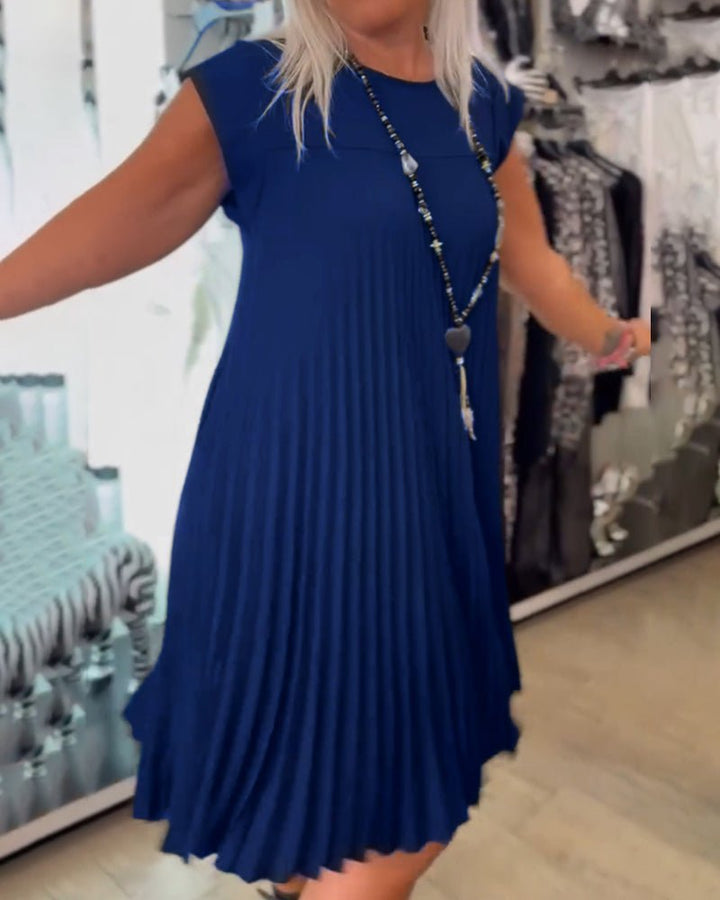Eloria - Pleated Chic Dress