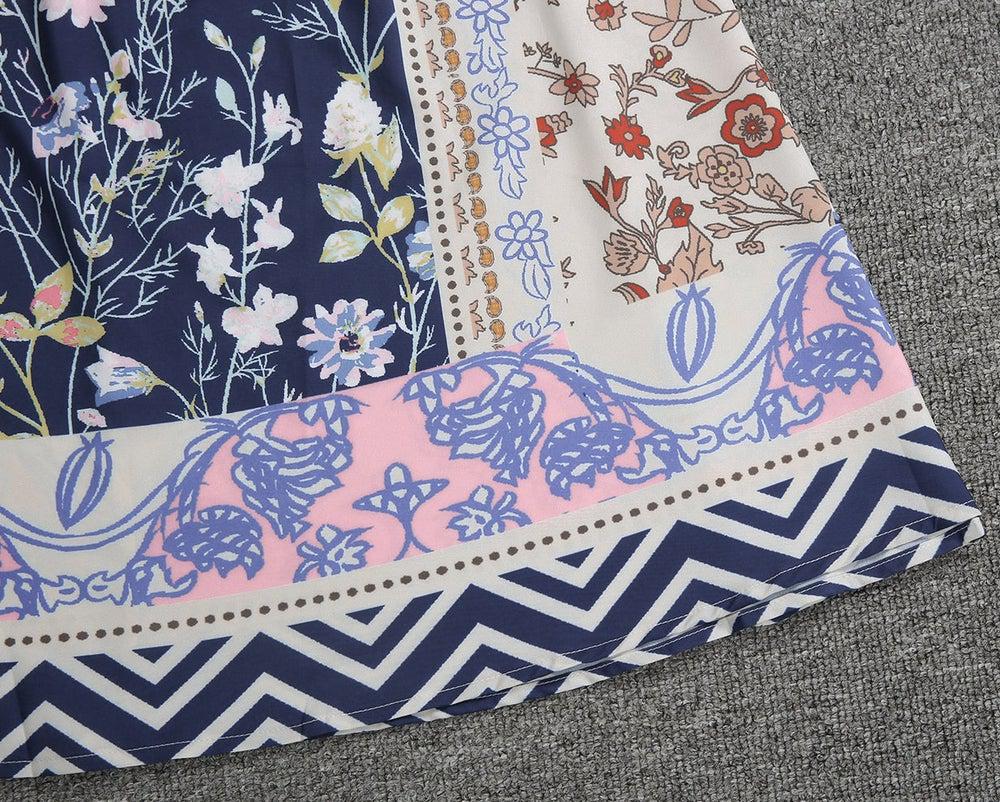 Evira - Boho Printed Dress