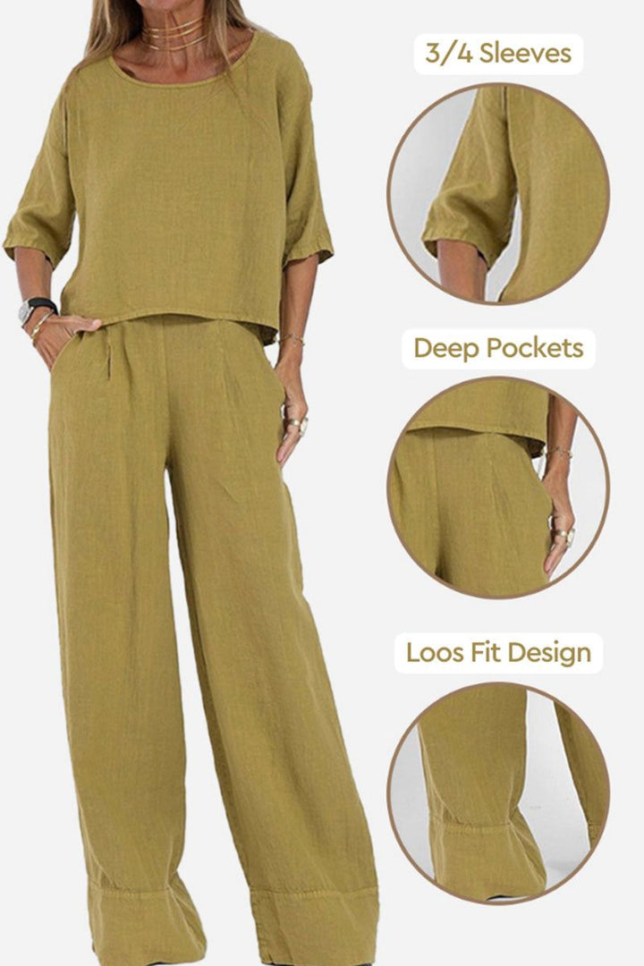 Bea - Casual Breezy Set