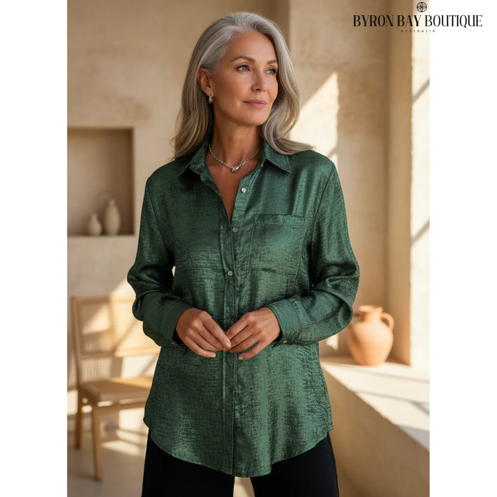 Louella - Chic Shimmer Shirt