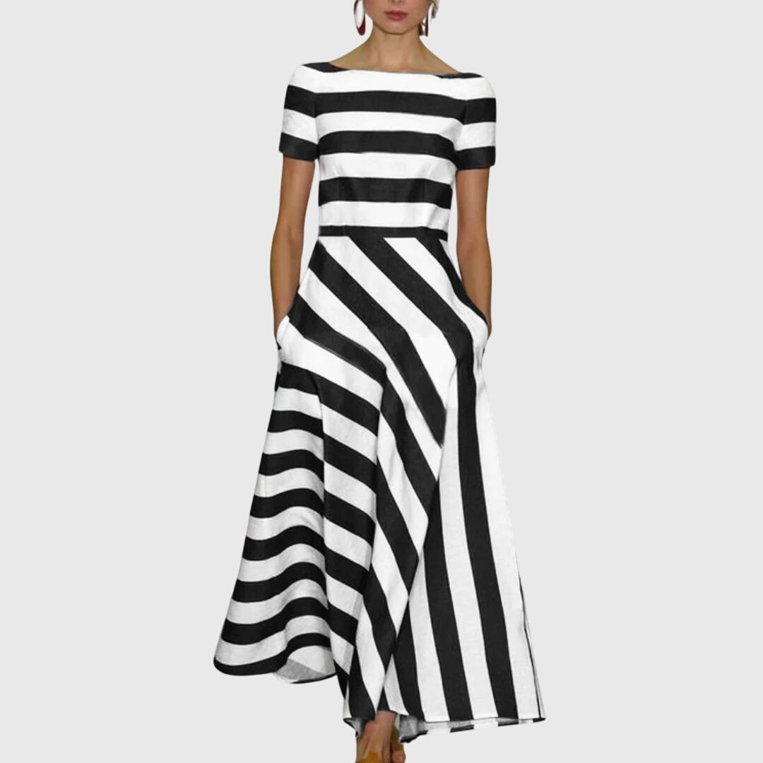 Carly™ Striped Midi Dress
