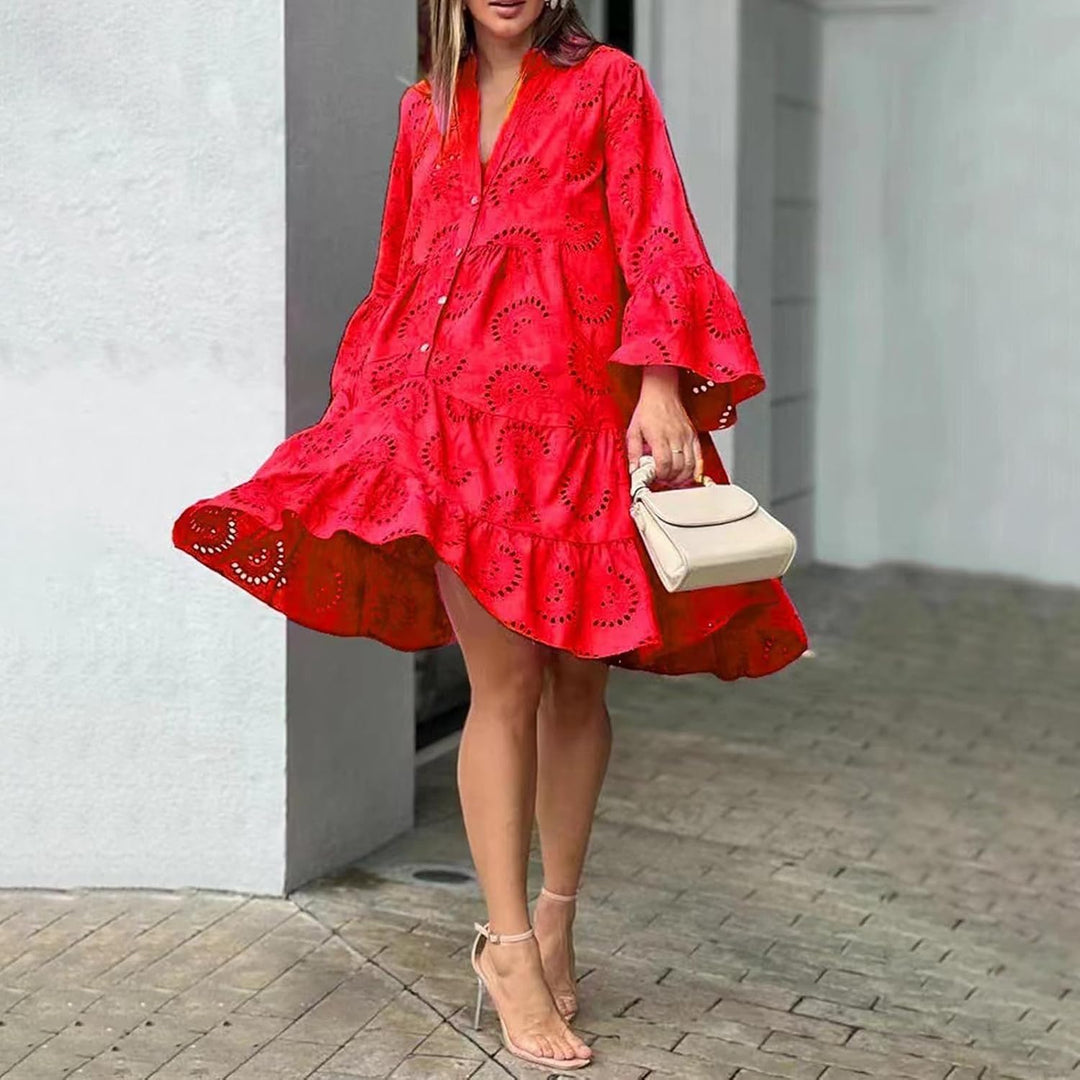 Belle - Eyelet Charm Dress