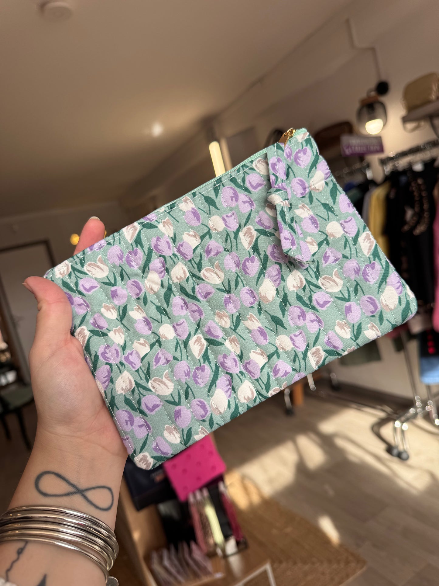 Pochette fleurs