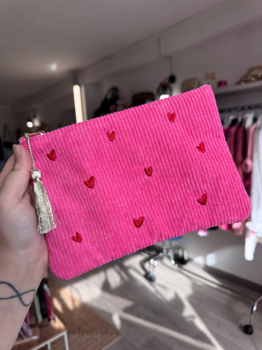 Pochette coeurs