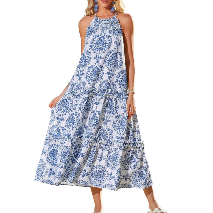 Nuria - Tropical Boho Dress