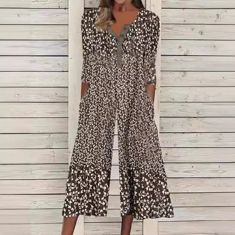 Cassidy - Button-Front Jumpsuit