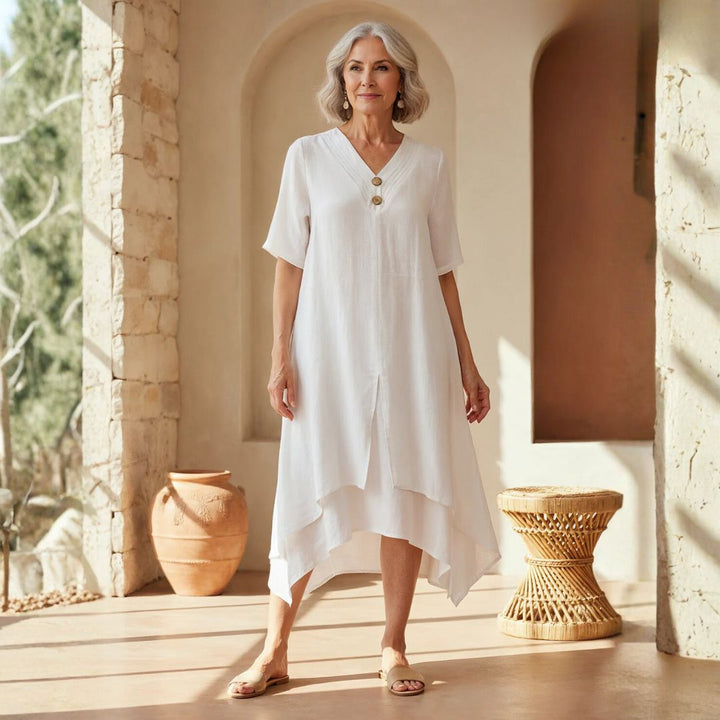 Clementine - Button Breeze Dress