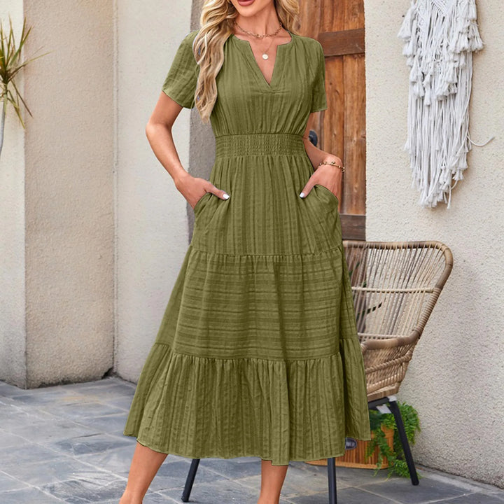 Emily | Women's Bohemian Maxi Dress - Ideal for Summer Wear