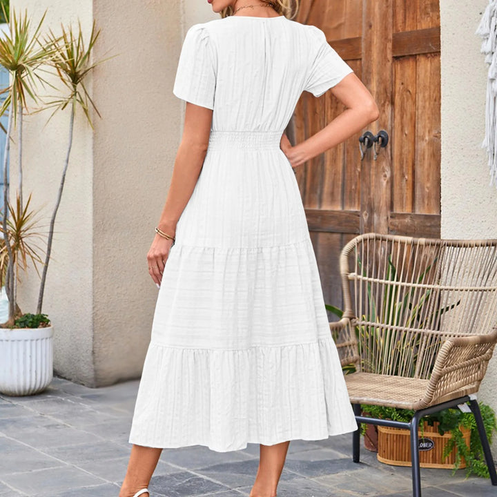 Emily | Women's Bohemian Maxi Dress - Ideal for Summer Wear