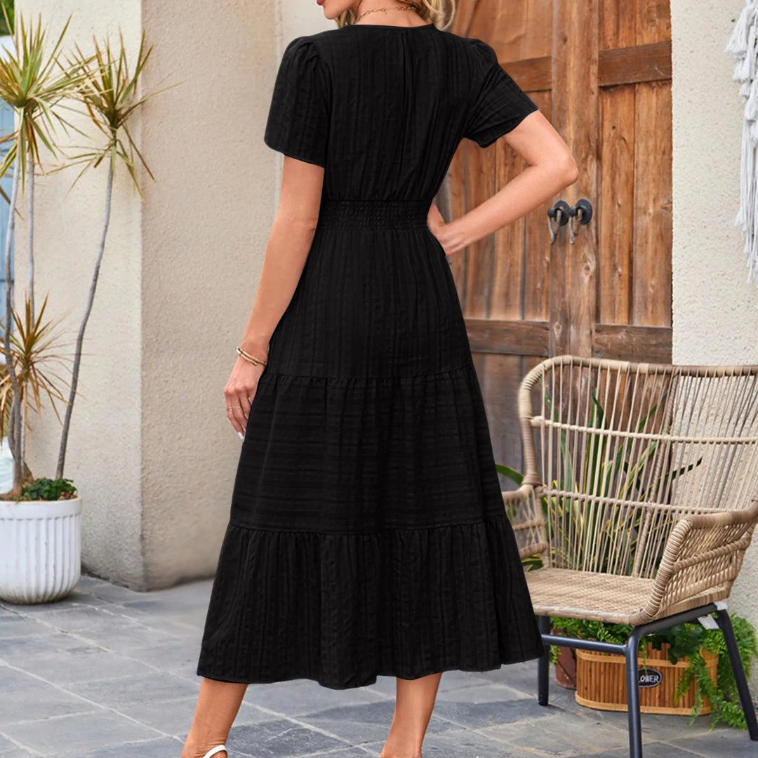 Emily | Women's Bohemian Maxi Dress - Ideal for Summer Wear