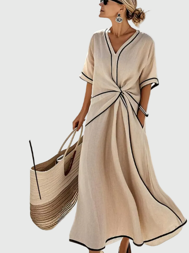 Helena | Breezy Coastal Maxi Dress