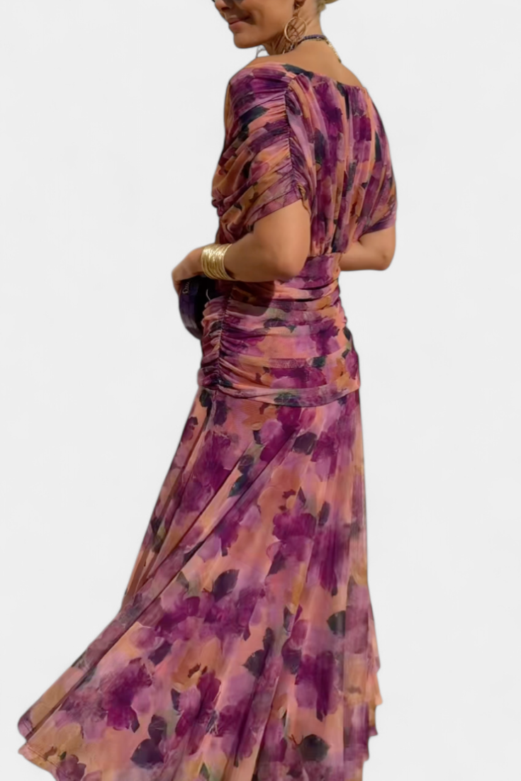 Amaris - Elegant Off-Shoulder Dress