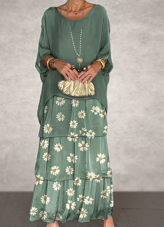Lara | Elegant Maxi Dress with a Flowing Silhouette