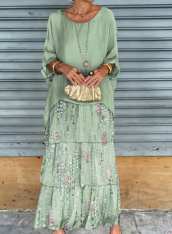Lara | Elegant Maxi Dress with a Flowing Silhouette