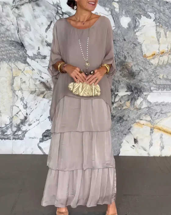 Lara | Elegant Maxi Dress with a Flowing Silhouette