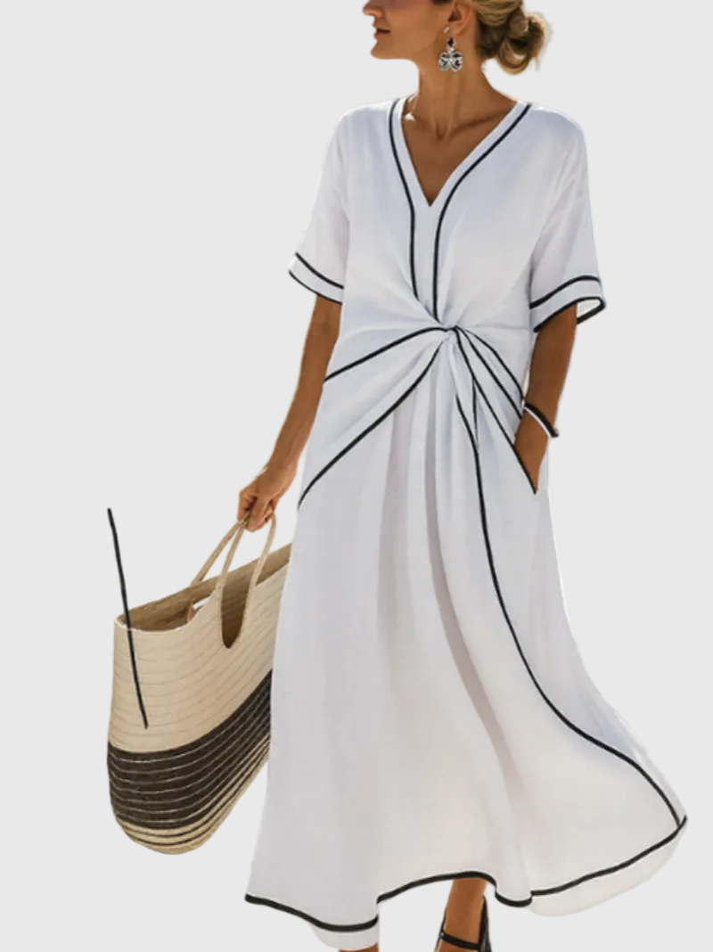 Helena | Breezy Coastal Maxi Dress