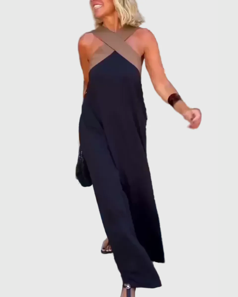 Elena | Gracefully Flowing Elegant Maxi Dress