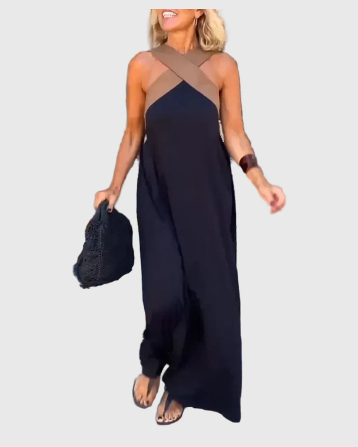Elena | Gracefully Flowing Elegant Maxi Dress
