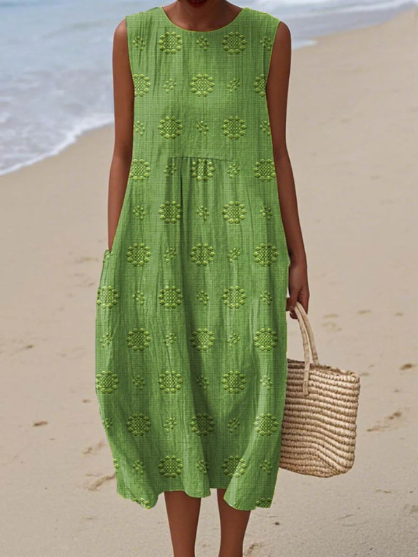Sara | Floral Midi Dress
