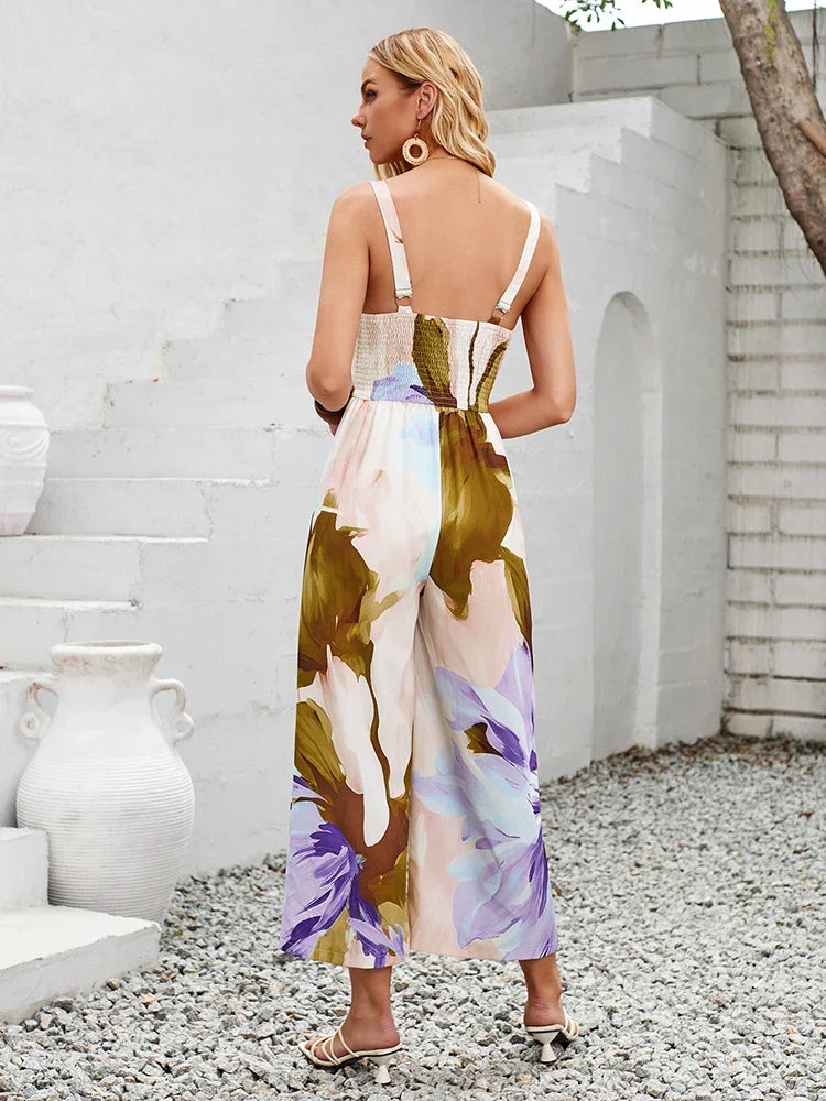 Rosetta - Floral Jumpsuit
