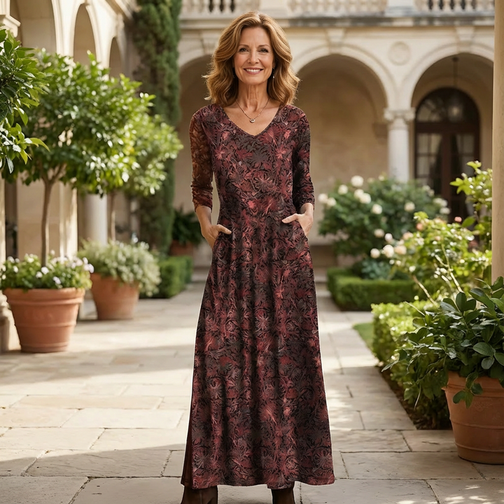 Kendal | Graceful Floral Maxi Dress