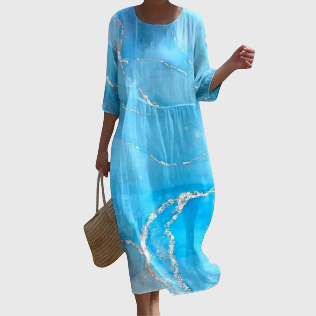 Hayley | Elegant Floral Maxi Dress