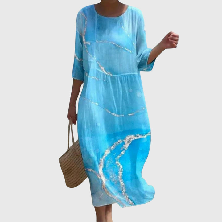 Hayley | Elegant Floral Maxi Dress