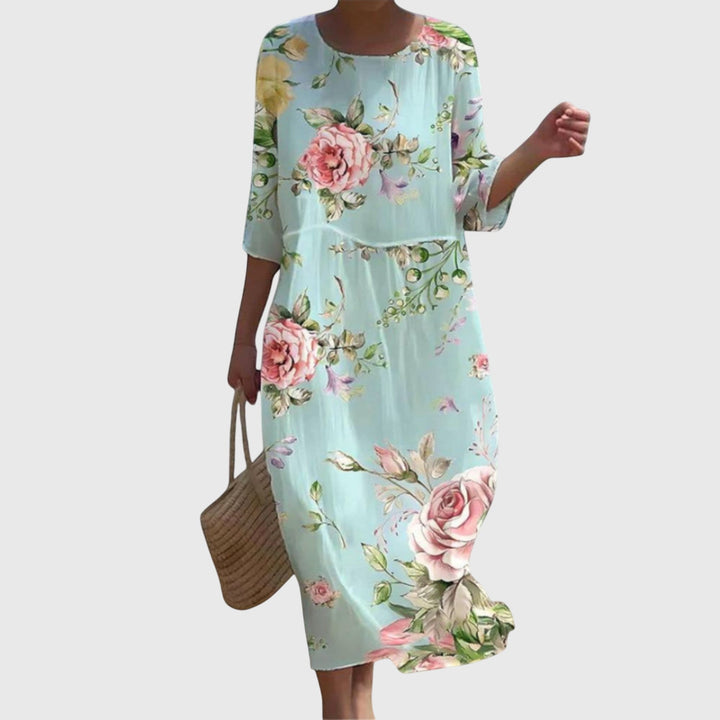Hayley | Elegant Floral Maxi Dress