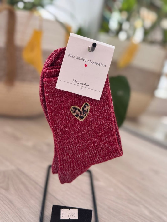 Chaussettes à paillettes - ElviElvi