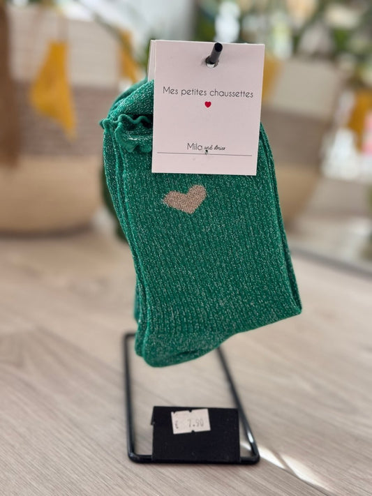 Chaussettes à paillettes - ElviElvi