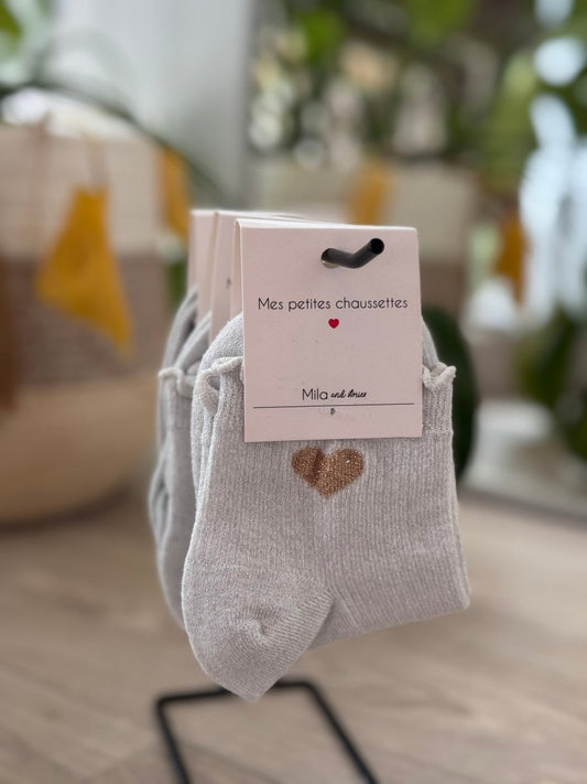 Chaussettes à paillettes - ElviElvi