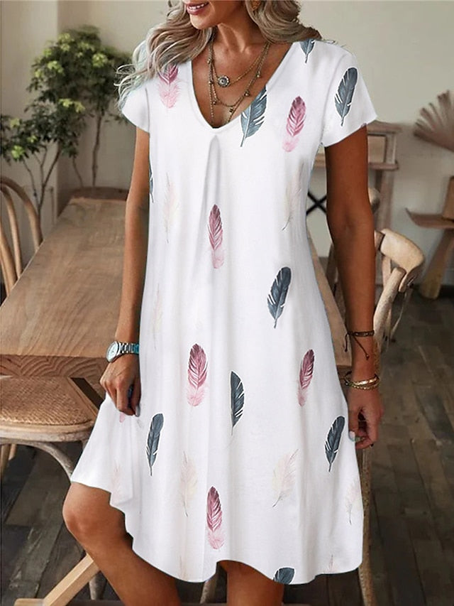 Lianne - Printed Bloom Dress