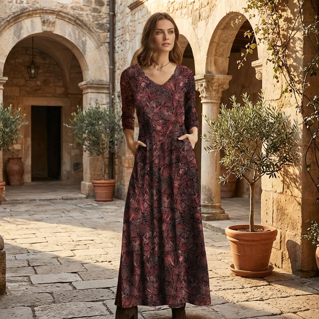 Kendal | Graceful Floral Maxi Dress