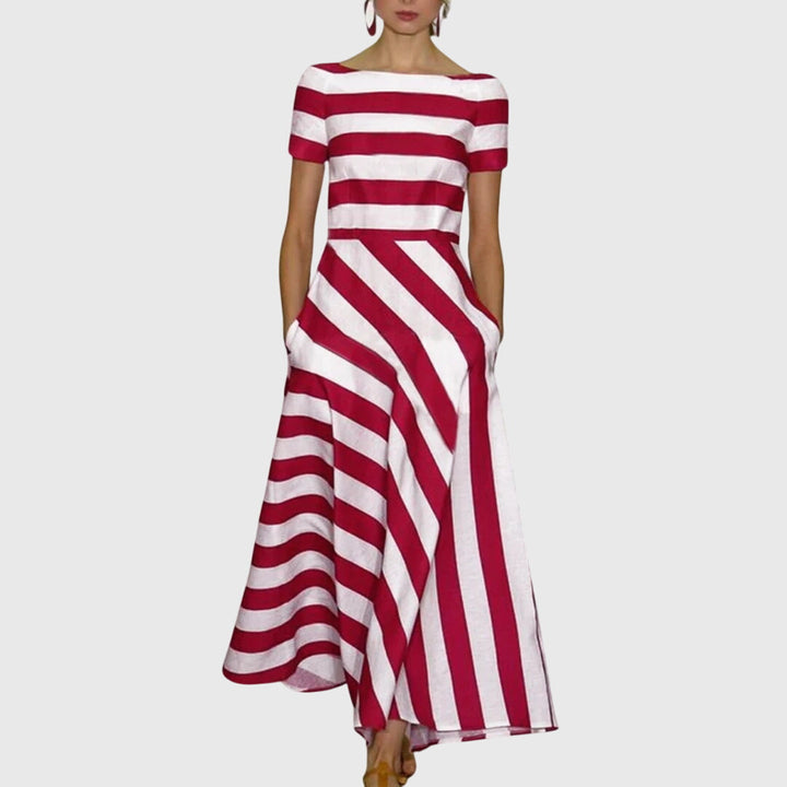 Carly™ Striped Midi Dress