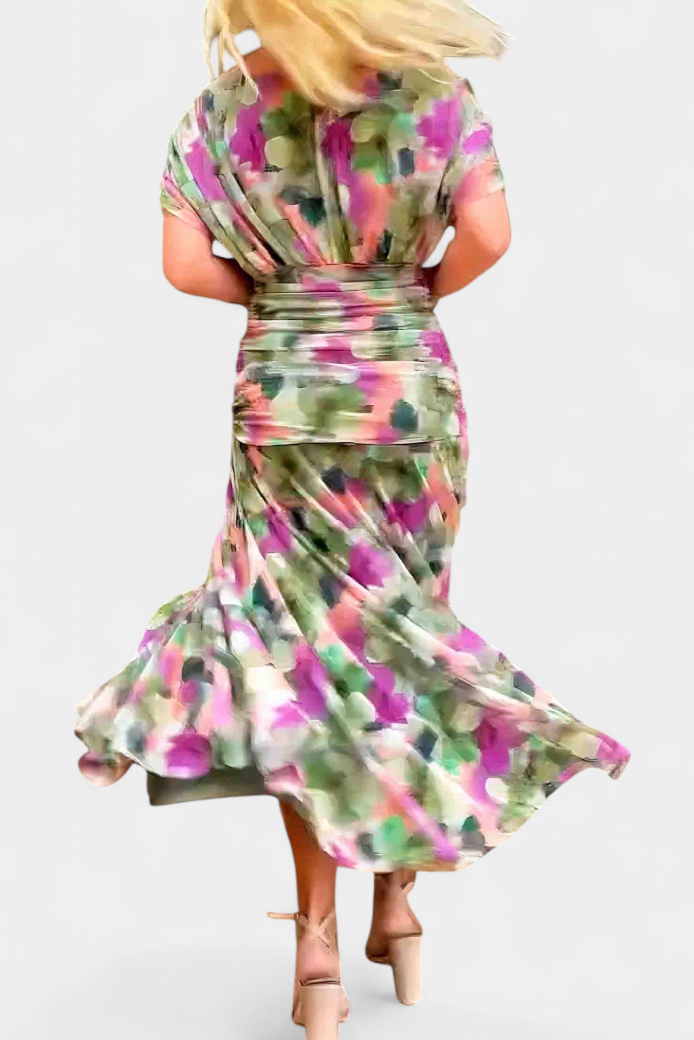 Amaris - Elegant Off-Shoulder Dress