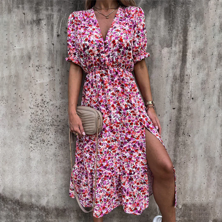 Noara - Floral Casual Dress