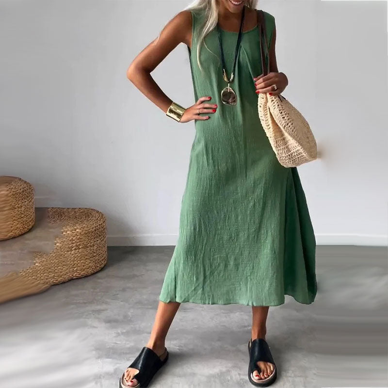 Suzanna - Relaxed Sleeveless Dress