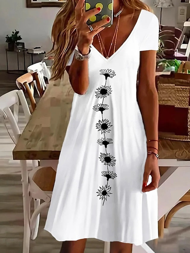 Lianne - Printed Bloom Dress