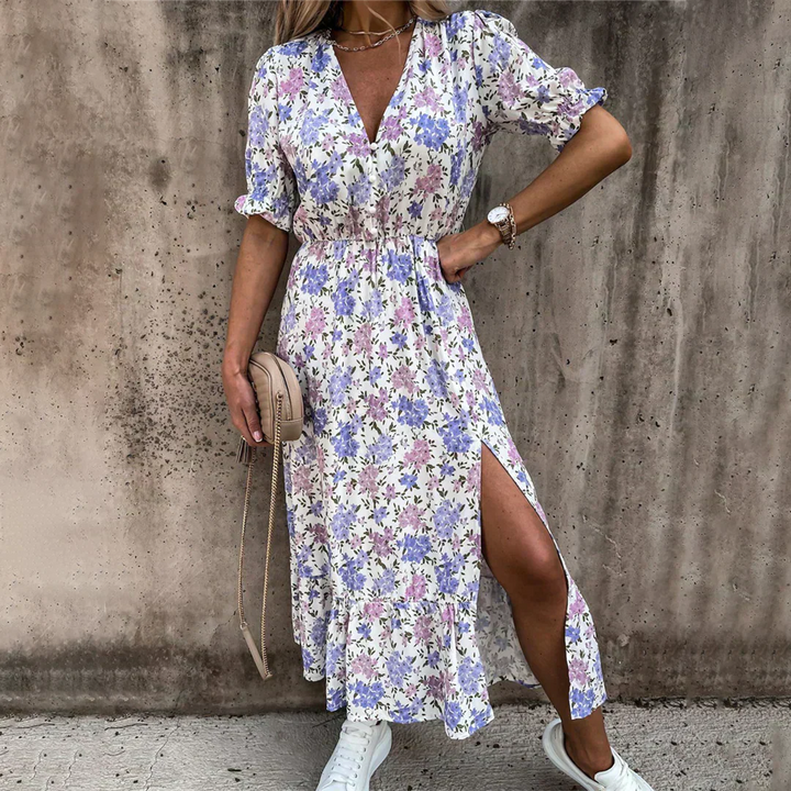 Noara - Floral Casual Dress