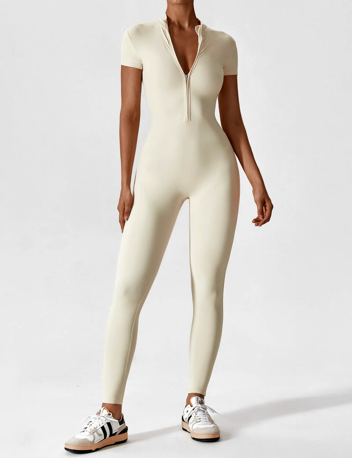 Evalina -  Zipper Jumpsuit